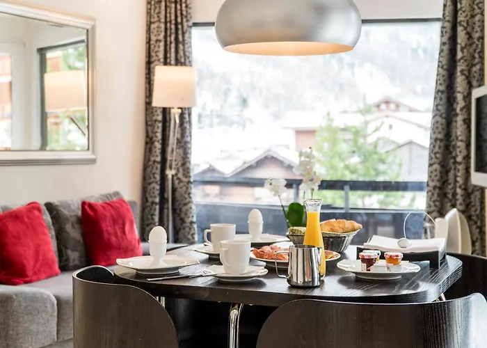 아파트 Haus Allegra Saas Fee